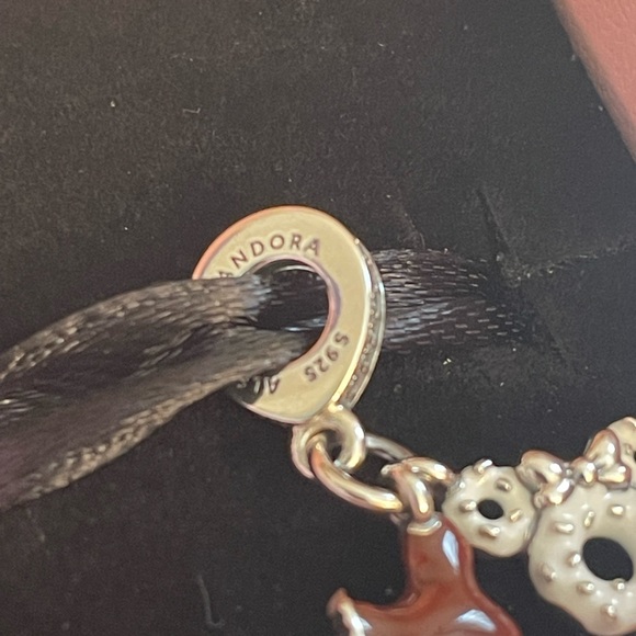 Disney Parks Ice Cream Bar Mickey & Minnie Donut Pandora Charm - Picture 5 of 8